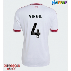 Liverpool Virgil van Dijk #4 Udebanetrøje 2026-27 Kort ærmer Liverpool Virgil van Dijk #4 Udebanetrøje 2026-27 Kort ærmer